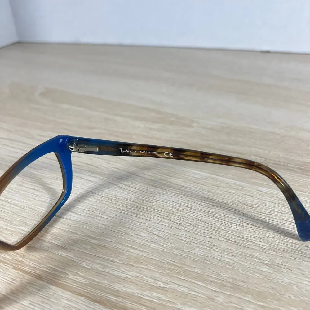 Ray-Ban RB5255 5488 Eyeglasses 51-16-135 Blue Fade Full Rim Frame Only 51-16-135